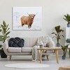 Stupell Industries Highland Cow in Snow Canvas Wall Art - 2 of 4