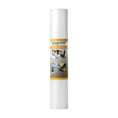 Duck Clear Classic EasyLiner Non-Adhesive Shelf Liner, 20" x 24' Clear