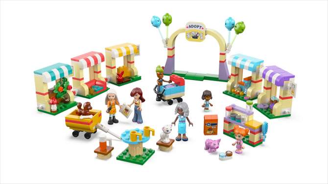 LEGO Friends Pet Adoption Day Toy 42615, 2 of 8, play video