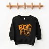 The Juniper Shop Boorito Puff Print Toddler Graphic Sweatshirt - 2 of 3