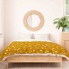 Schatzi Brown Libby Floral Marigold Duvet Cover Set Yellow - Deny Designs - image 3 of 4