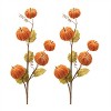 Plush Fall Pumpkin Spray (Set of 2) - 4 of 4