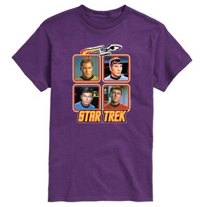 Men's - Star Trek - Retro Original Series Crew Short Sleeve Graphic T-Shirt - 1 of 4