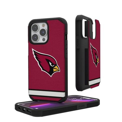 Arizona Cardinals Stripe Rugged Phone Case Iphone 15 Pro Target