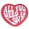 HEDi-Pack Hook and Loop Patch 2pk - All You Need Is Love and Happy Place - 4 of 4