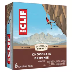  CLIF Bar Chocolate Brownie Energy Bars 

