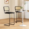 Infurnic Dining Chairs, Modern Upholstered Dining Chairs Set with Sturdy Legs, for Kitchen and Dining Room, 2PCS, Black, 17.7"*18.9"*42.5" - 2 of 4