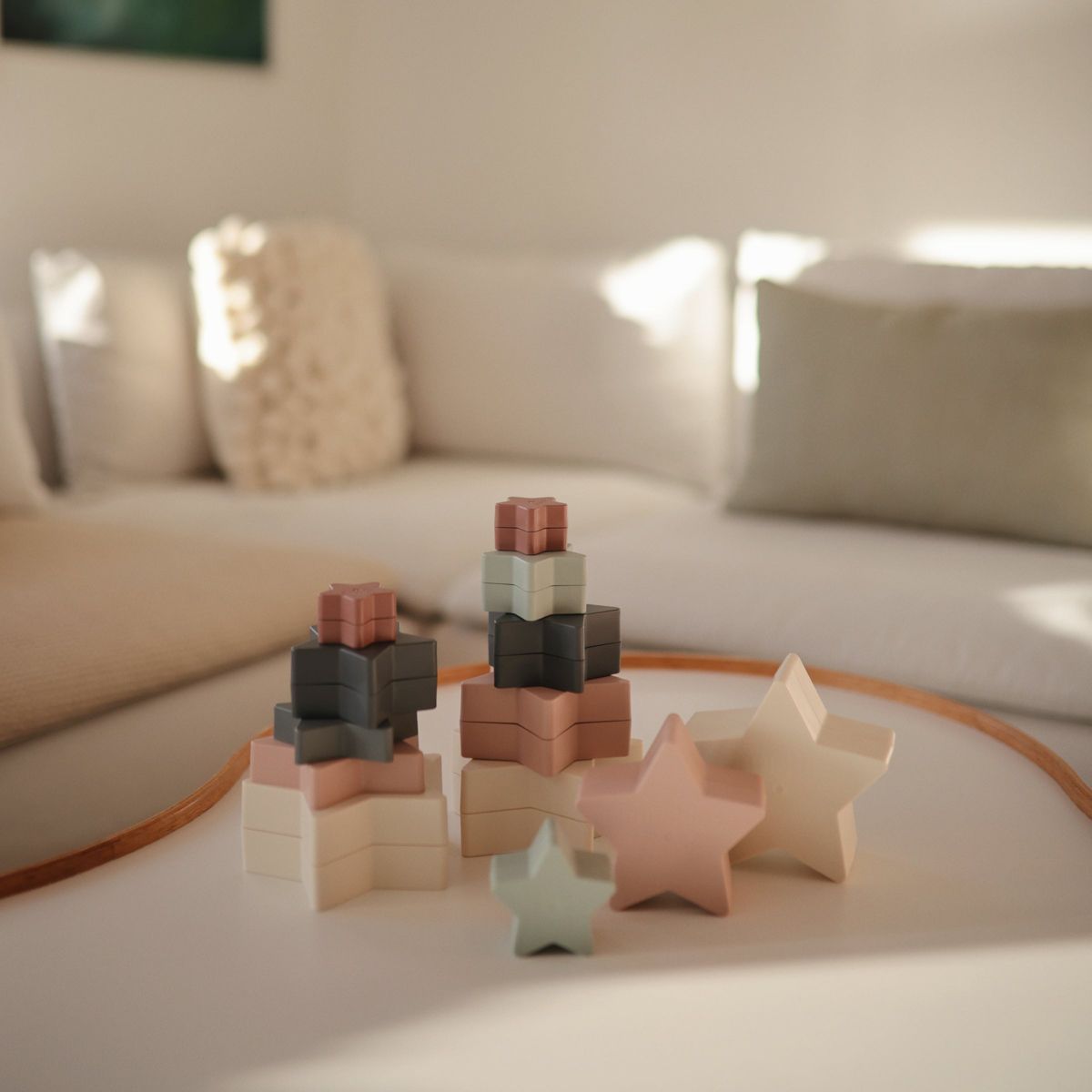 Mushie Nesting Stars Toy - thumbnail 9