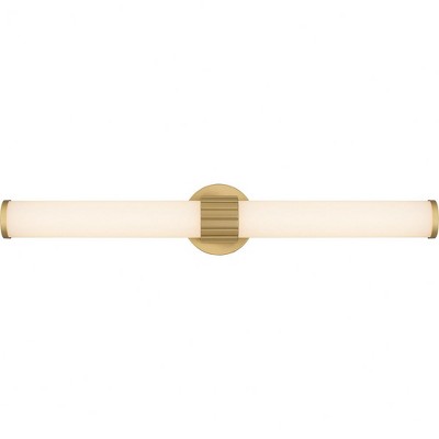 Quoizel Lighting Kaye 1 - Light Vanity in  Aged Brass