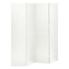 vidaXL Room Divider Freestanding Privacy Screen for Room Separation Steel - White 63" x 70.9" - 2 of 4