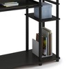 HOMLUX 31" Computer Desk with Storage Shelf & Sliding Keyboard Tray & Power Strip Holder - 4 of 4