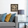 NFL New Orleans Saints Slogan Series Wall Art: MDF Vertical Decorative Garlands - 2 of 4