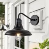 C Cattleya 2-Pack Black Motion Sensor Dusk to Dawn Outdoor Barn Light - 2 of 4