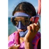 Speedo Junior Travel Mask and Snorkel Set - Blue/Grey/Coral - 4 of 4
