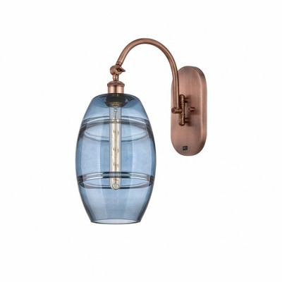 Vaz - 1 Light Arm Swivels Side to Side Wall Sconce In Industrial Style-13.38 Inches Tall and 8 Inches Wide