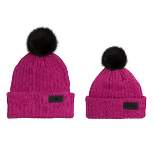 Arctic Gear Match with Me Cotton Cuff Winter Hat with Pom