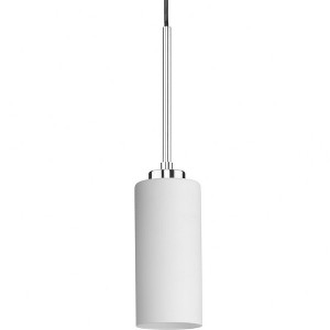 Progress Lighting Cofield 1-Light Pendant, Polished Chrome, Glass Shade - 1 of 1