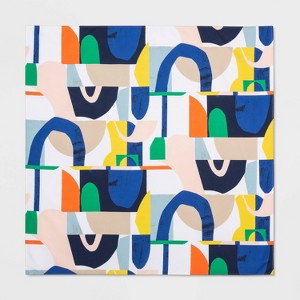 Abstract Printed Tapestry - Room Essentials , Blue