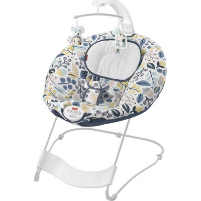 Fisher-Price Baby Bouncer - Navy Foliage