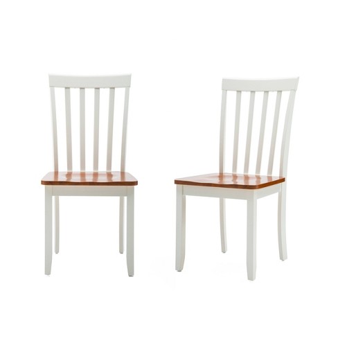 White dining chairs discount target