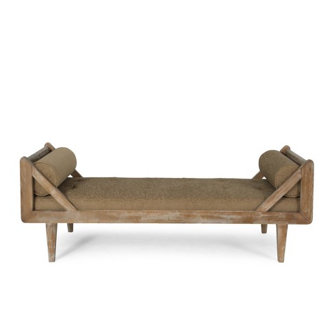 Tufted double deals chaise lounge