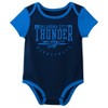 NBA City Thunder Boys' 3pk Bodysuit Set - 4 of 4
