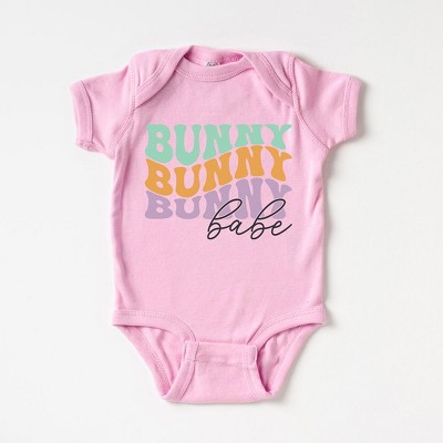 The Juniper Shop Bunny Babe Stacked Baby Bodysuit