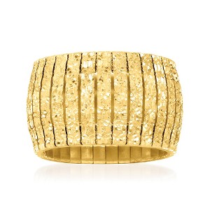 Ross-Simons Italian 18kt Yellow Gold Over Sterling Silver Cleopatra Ring - 1 of 4