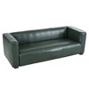 84" Upholstered 3-Seater Sofa with Tuxedo Design & Wood Legs - 4 of 4