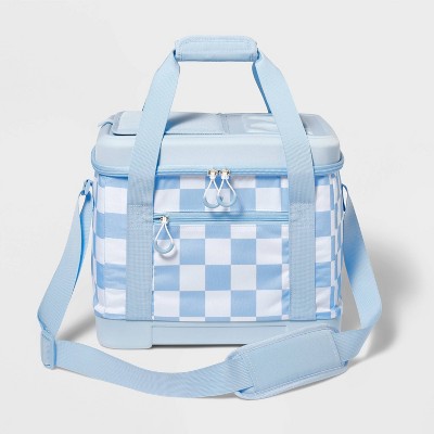 Image of 24 Cans/4.5qt Soft Sided Cooler Checkerboard - Sun Squad™
