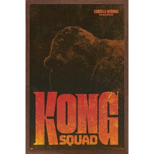 Trends International Godzilla x Kong: The New Empire - Kong Squad Framed Wall Poster Prints - 1 of 4