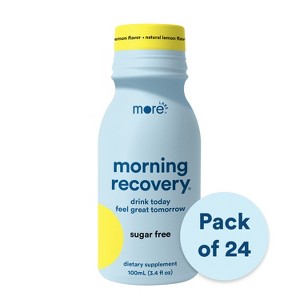 Morning Recovery Electrolyte, Milk Thistle Drink Proprietary Formula to Hydrate for Morning Recovery, Highly Soluble Liquid DHM, Sugar-Free Lemon - 1 of 4
