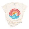 Simply Sage Market Ocean Circle Retro Garment Dyed Tee - 2 of 4
