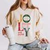 Simply Sage Market Women's Lightweight Garment Dyed Graphic Sweatshirt Jolly and Joyful - 2 of 4