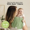 KeaBabies 5pk Organic Quin Baby Burp Cloths for Boys, Girls, Large Absorbent Cotton Burping Cloths for Babies, Newborns - 2 of 4