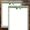 Great Papers Sage Green Bow Everyday Letterhead Multicolored 50 Sheets/Pack (2025008) - 2 of 4
