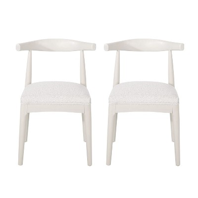 NicBex Set of 2 Dining Chairs Armless Accent Side Chairs with Wood Legs for Home Kitchen