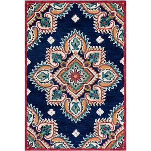 Blossom BLM561 Hand Tufted Indoor Rugs - Safavieh - 1 of 4