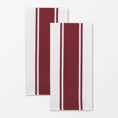 maroon kitchen towels