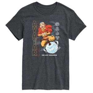 Men's - Avatar: The Last Airbender - Aang Air Bending Short Sleeve Graphic T-Shirt - 1 of 4