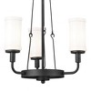 Kichler Lighting Vetivene 3 - Light Chandelier in  Textured Black - 3 of 4