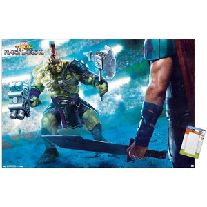Trends International Marvel Cinematic Universe - Thor - Ragnarök - Arena Hulk Unframed Wall Poster Prints - 1 of 4