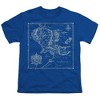 Boys' Short Sleeve Lord Of the Rings Map Of Me T-Shirt - 2 of 4