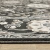Captiv8e Designs Roman Traditional Origins Charcoal/Gray Rug - 4 of 4