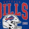 NFL Buffalo Bills Vintage Arch Cozy Knit Throw Blanket - 2 of 3