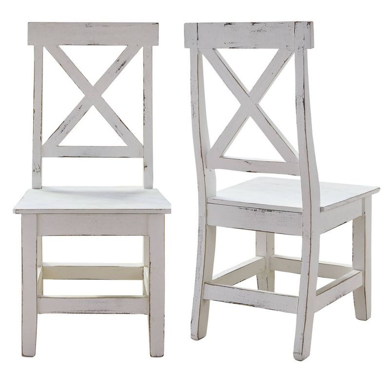 Brixton Wooden Side Chair Set White - Picket House Furnishings, 1 of 11