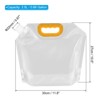 Unique Bargains Camping Hiking Plastic Collapsible Water Container Bags 2 Pcs - 2 of 4