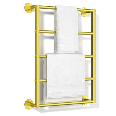 SUGIFT Wall Mounted Stainless Steel Towel Storage Rack