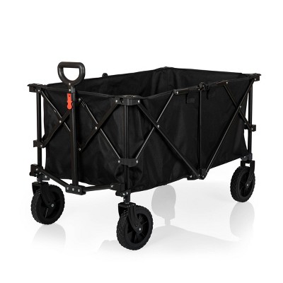 Picnic Time Adventure Wagon XL - Folding Wagon - Black