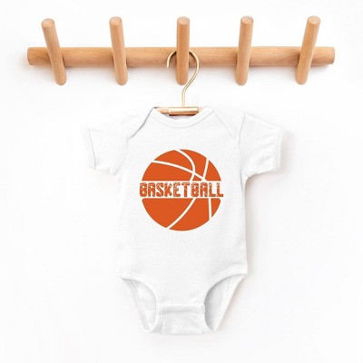 The Juniper Shop Basketball With Ball Baby Bodysuit